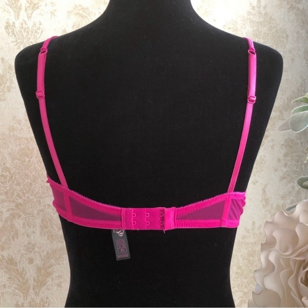 La SENZA Pink and Orange Ruffle Bra - Picture 2 of 5